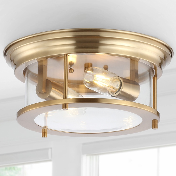 Brass led flush mount discount