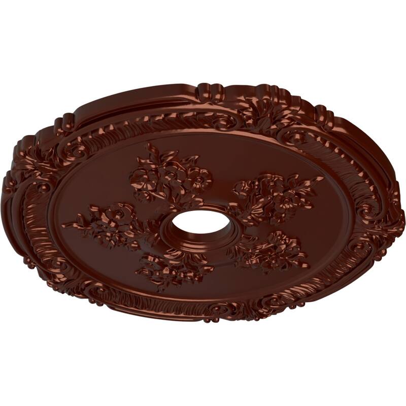 26"OD x 3 3/4"ID x 1 1/2"P Attica with Rose Ceiling Medallion