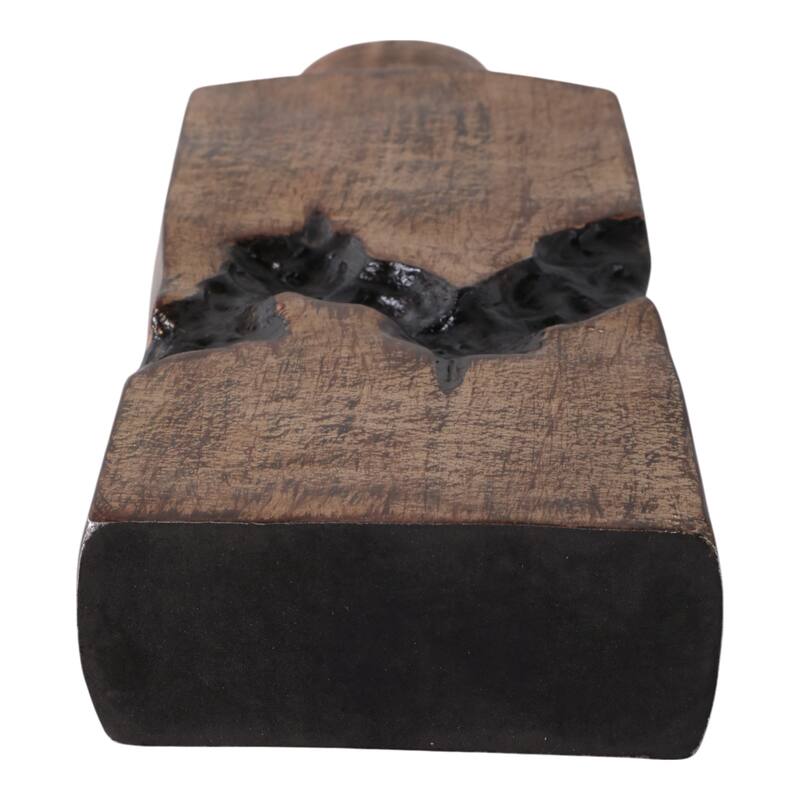 Metal Modern Sculptural Decorative Vase Abstract Design Artistic Form