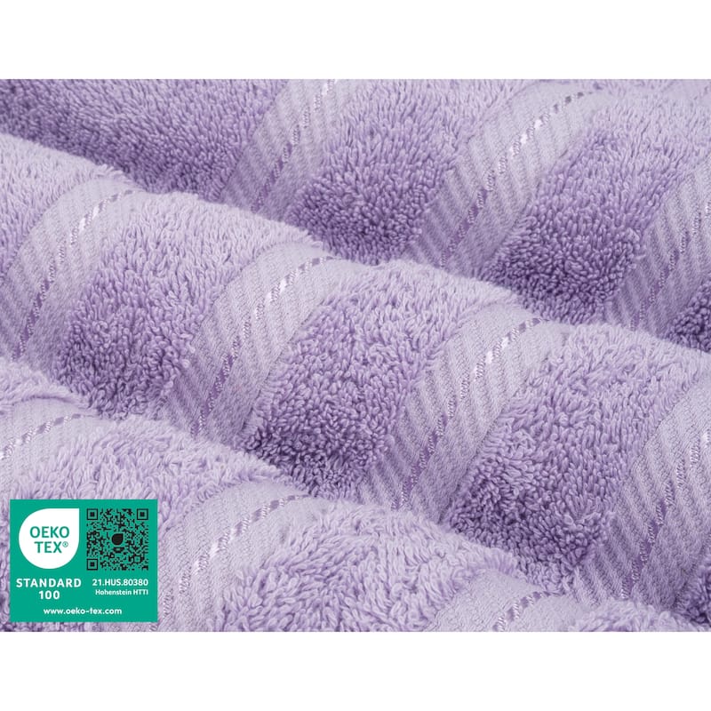 American Soft Linen 6 Piece Turkish Cotton Bath Towel Set