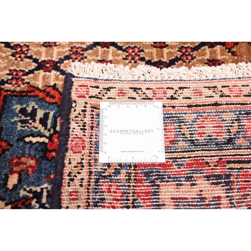 ECARPETGALLERY Hand-knotted Anatolian Vintage Light Brown Wool Rug - 5'5 x 9'8