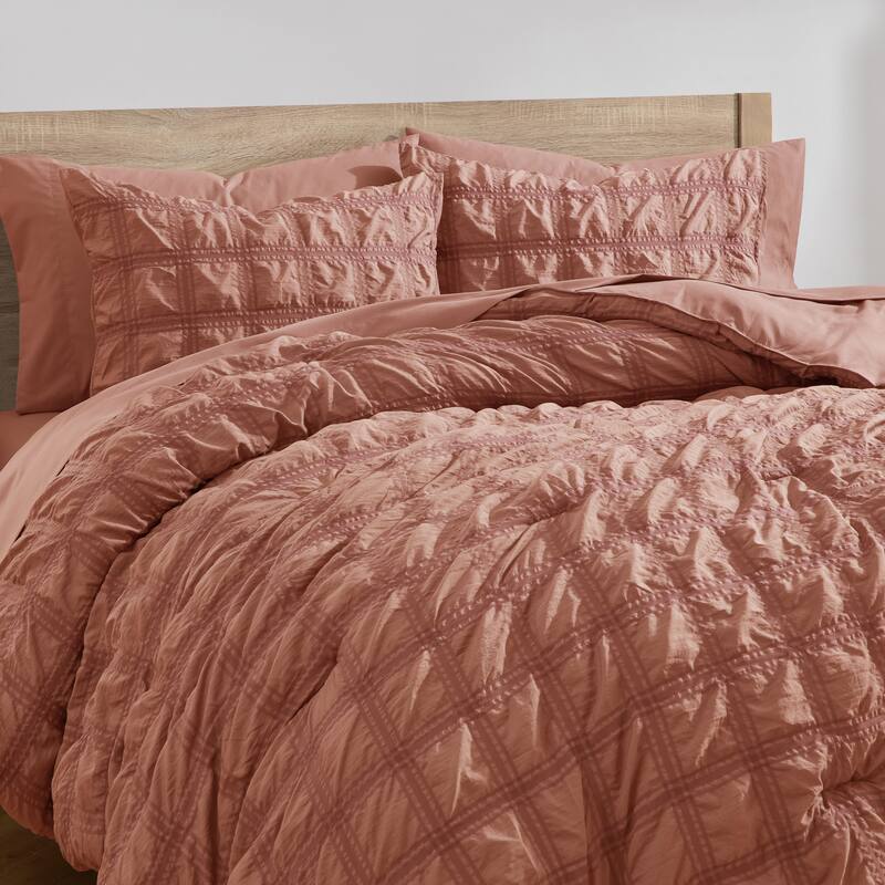 Empyrean Modern Comforter Seer Sucker
