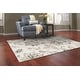 preview thumbnail 1 of 4, L'Baiet Maya Green Floral Rug 4' x 6'