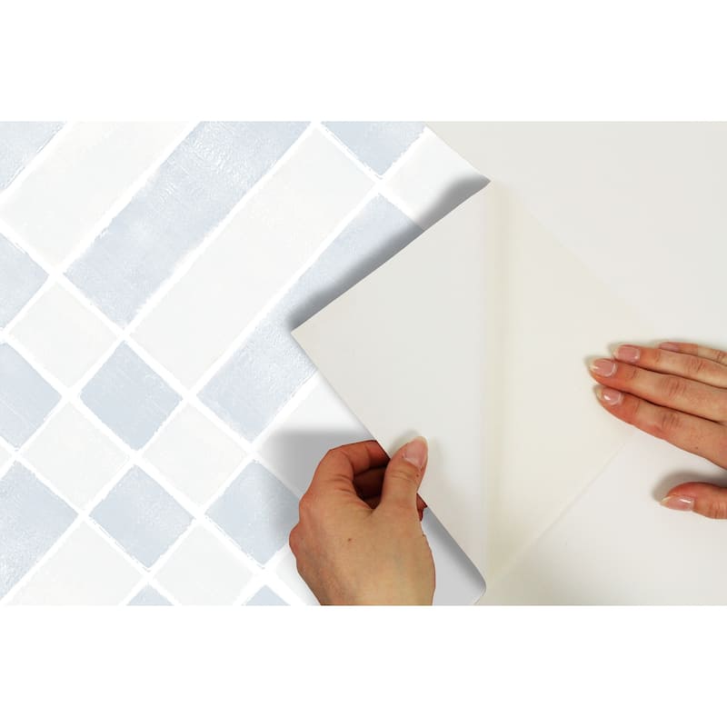 NuWallpaper Grey Alix Peel & Stick Wallpaper - 216in x 20.5in x 0.025in