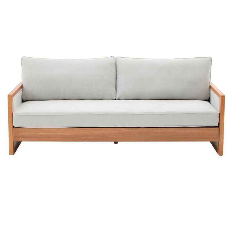 Christopher Knight Home - Soft Upholstered 77.8" Chenille 3-Seater Sofa