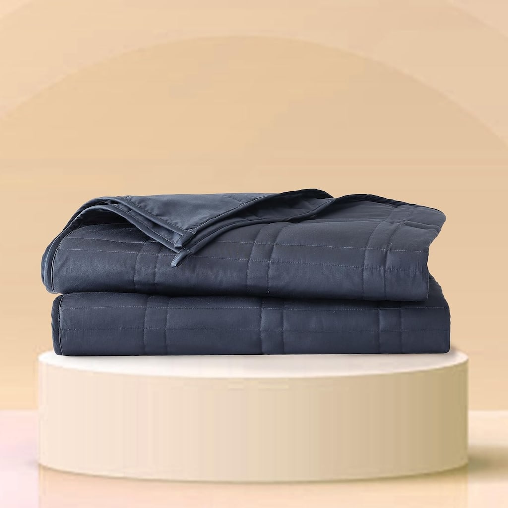 Cool Cotton Weighted Blanket - 12lb Throw