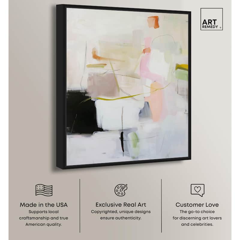 Vivid Obscurity Canvas by Art Remedy