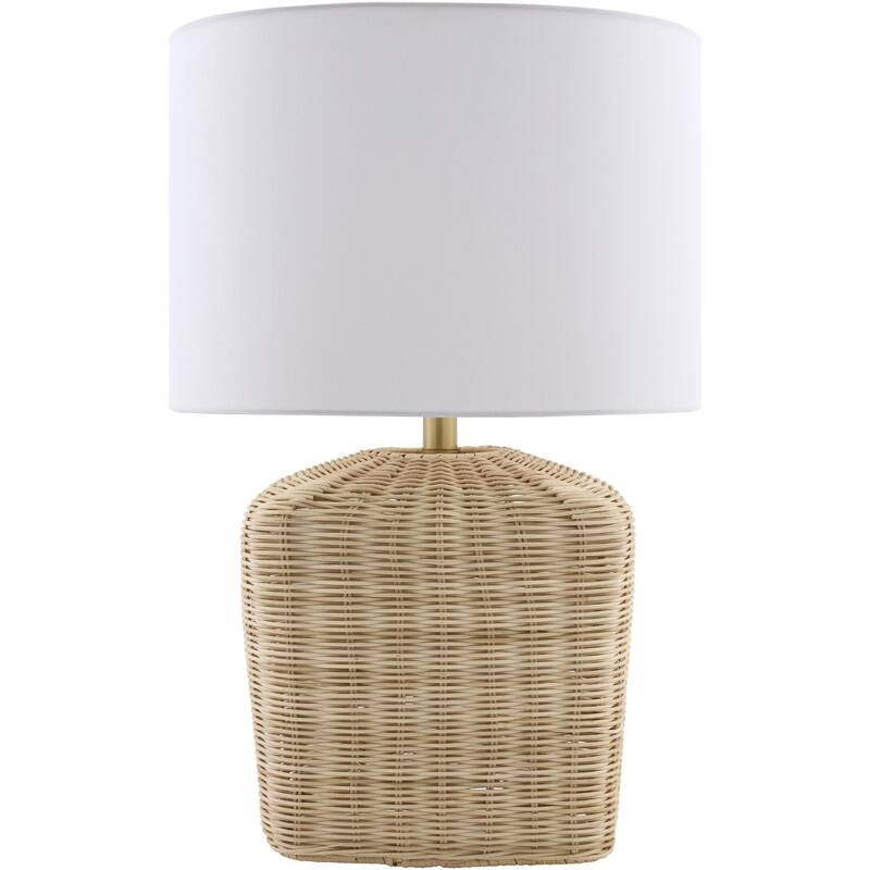 Livabliss Jacaranda Global Accent Floor Lamp - 24"H x 15"W x 11"D - Beige