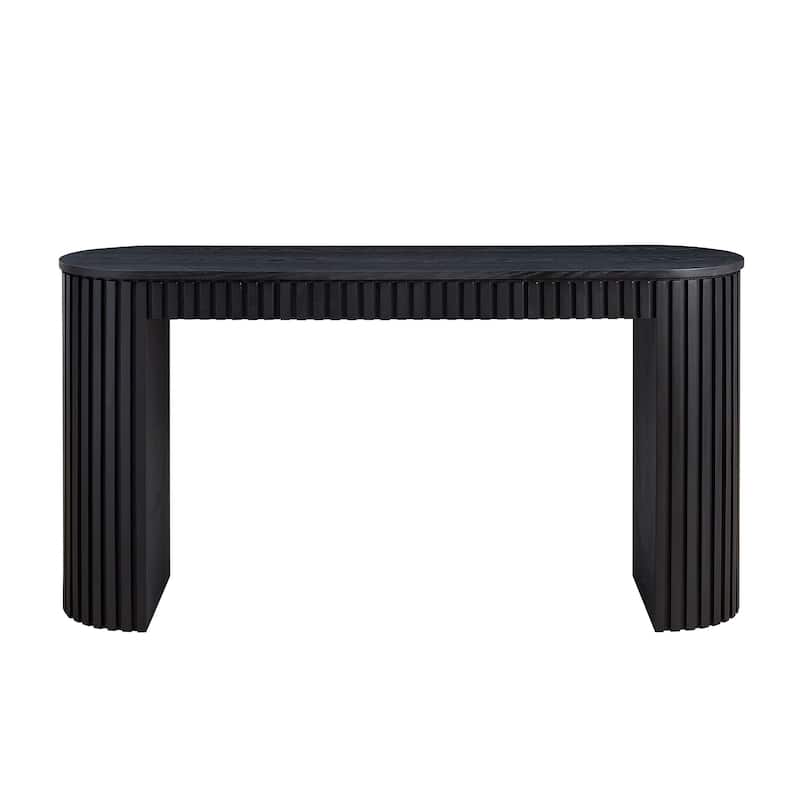 GDF Studio - Harlar Modern Wood Console Table with Drawer