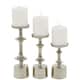 Option Silver - 10", 9", 7"H