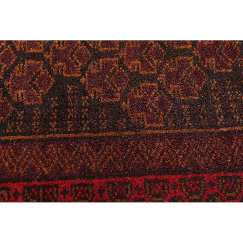 ECARPETGALLERY Hand-knotted Teimani Black Wool Rug - 2'7 x 4'6