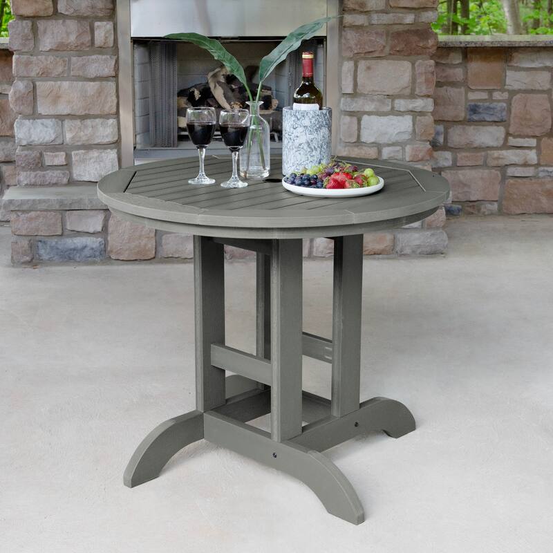 HIGHWOOD 36" Round Dining Height Outdoor Table