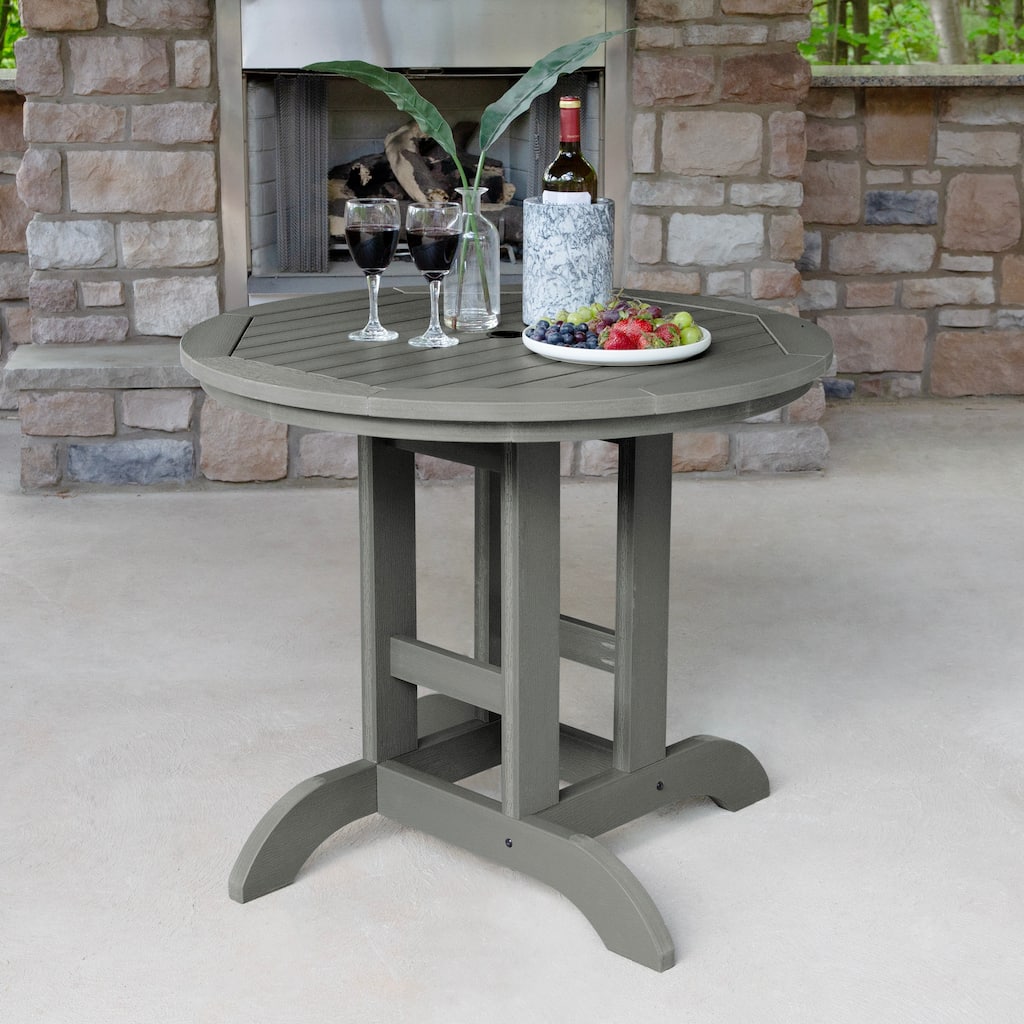HIGHWOOD 36" Round Dining Height Outdoor Table