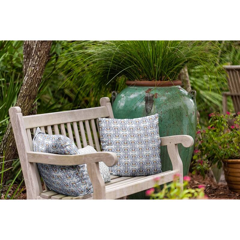 Swirly Decorative Throw Pillow