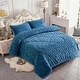 preview thumbnail 33 of 49, 3-Piece Fluffy Sherpa Comforter Set Tufted Bedding Comforter Set