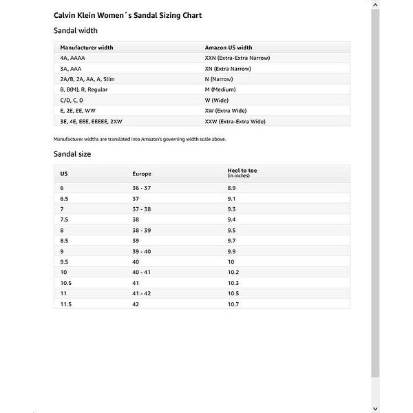 calvin klein women's tamar flat sandals