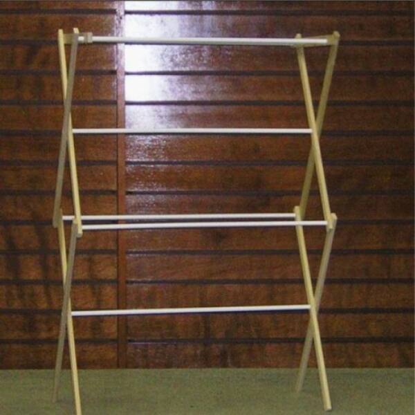 Shop Madison Mill 9 Pet Wood Clothes Dryer With 8 Coated Rungs