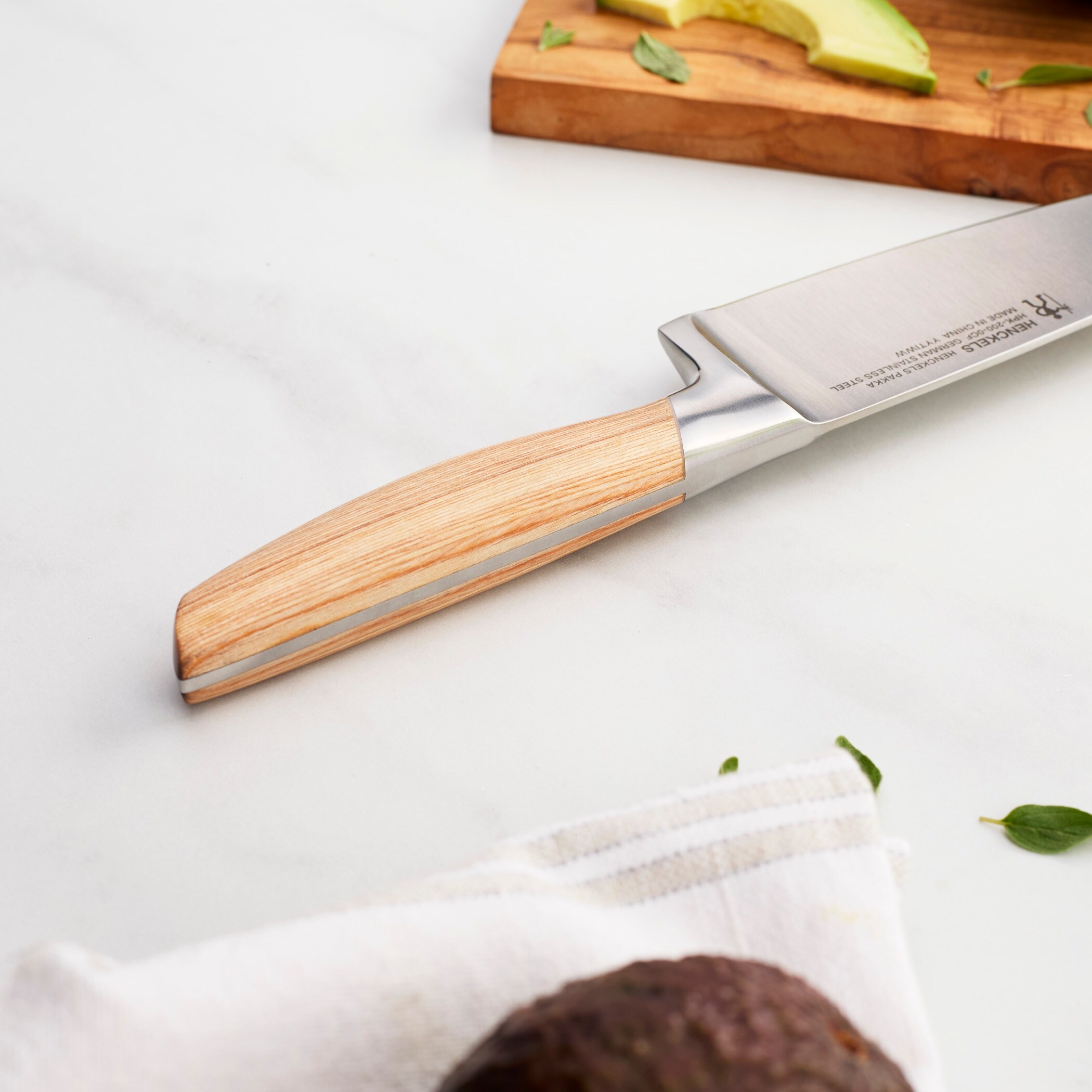Henckels Pakka 8-inch Chef's Knife - Wood - Overstock - 43680181