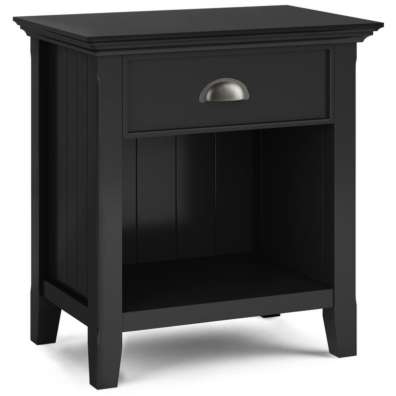 WYNDENHALL Normandy SOLID WOOD 24 inch Wide Bedside Nightstand Table