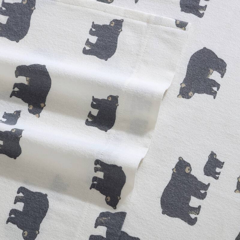 Eddie Bauer Printed Cotton Flannel Sheet Set