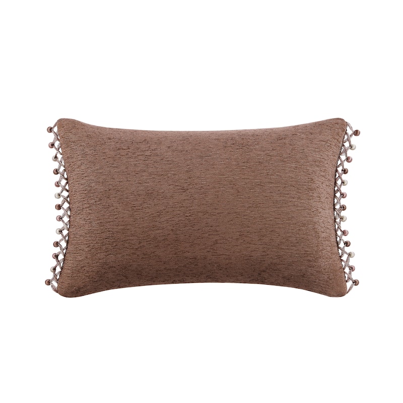 J. Queen New York Weston Terracotta Boudoir Decorative Throw Pillow