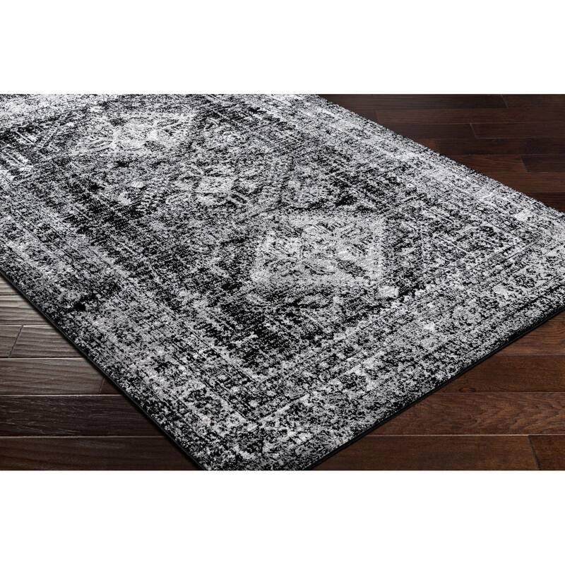 Livabliss Monte Carlo Updated Traditional Medallion Area Rug