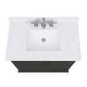 preview thumbnail 15 of 16, Thompson 36 in. Single Sink Bathroom Vanity with Engineered Stone Top - 37"W x 22"D x 35"H