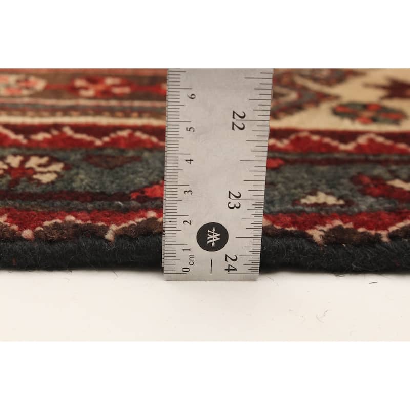 ECARPETGALLERY Hand-knotted Konya Anatolian Red Wool Rug - 3'6 x 9'10