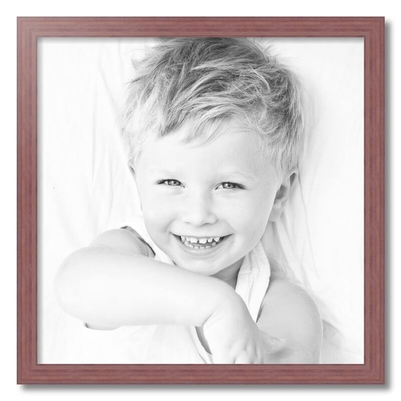 ArtToFrames Rustic Waves 24x24 Inch Picture Frame, 1.50 Inch Wood Poster Frame Available in Multiple Colors (56673-24x24)