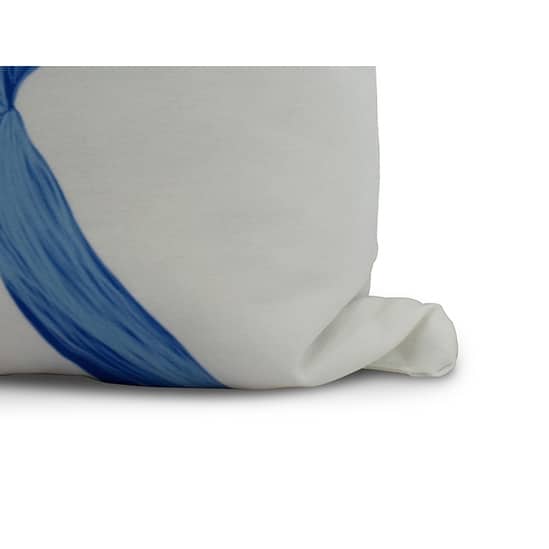 20 x 20 Inch Hojaver Floral Print Outdoor Pillow