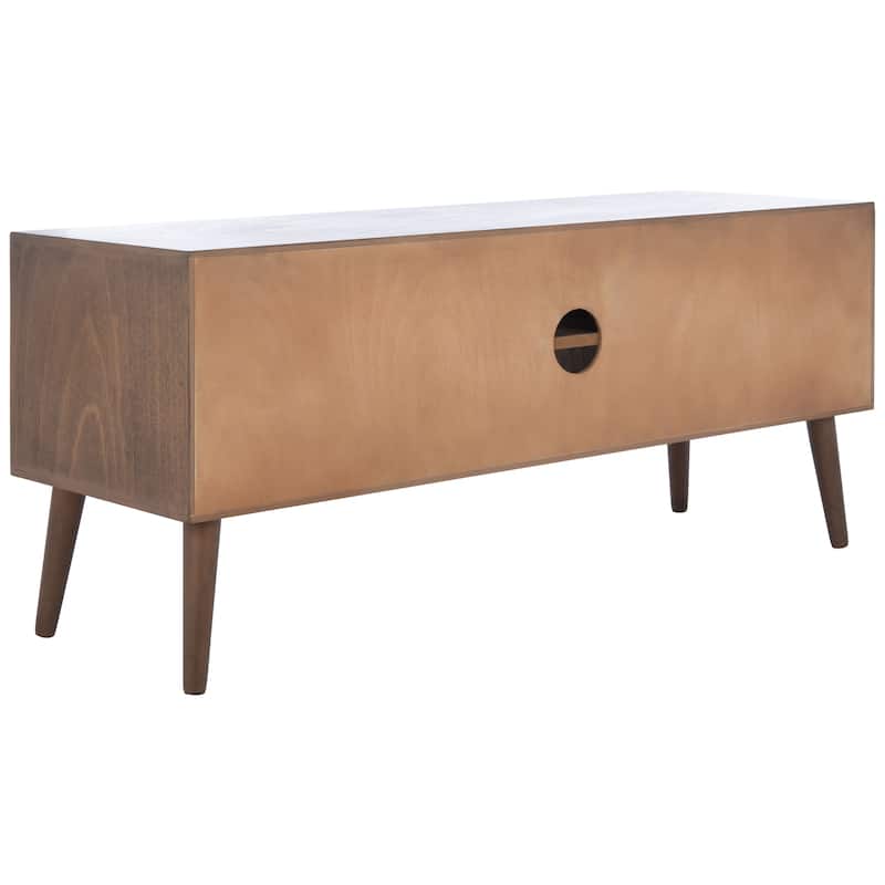 SAFAVIEH Sorrel Mid-Century 47-inch Storage Media TV Stand - 47.3" W x 15.8" L x 20" H