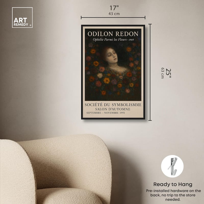 Redon's Beauty Canvas by Art Remedy