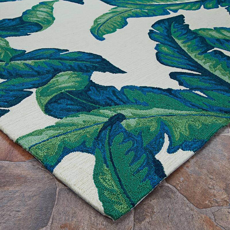Handmade Miami Wispy Palm Indoor/ Outdoor Area Rug