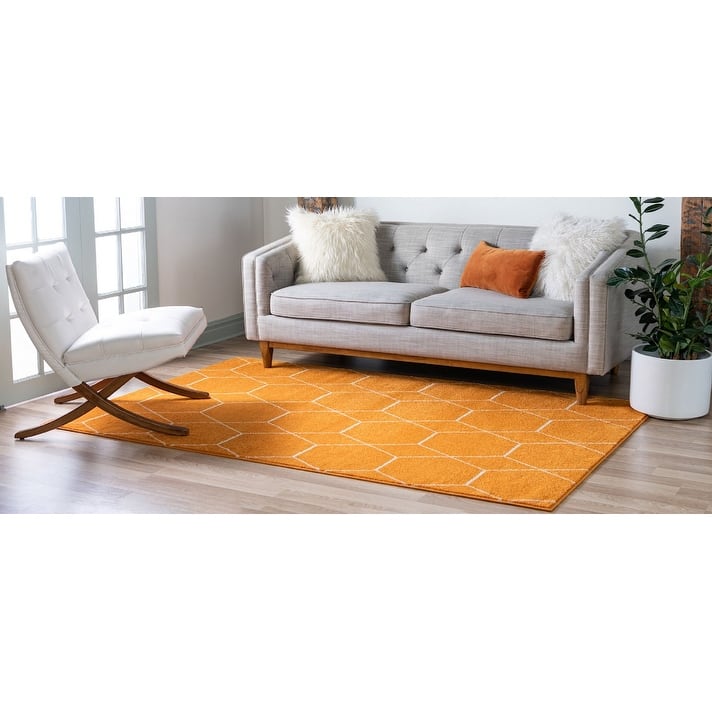Contemporary Rosilan Collection Area Rug