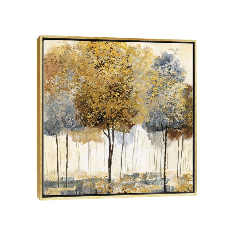 iCanvas "Metallic Forest I" by Nan Framed Canvas Print