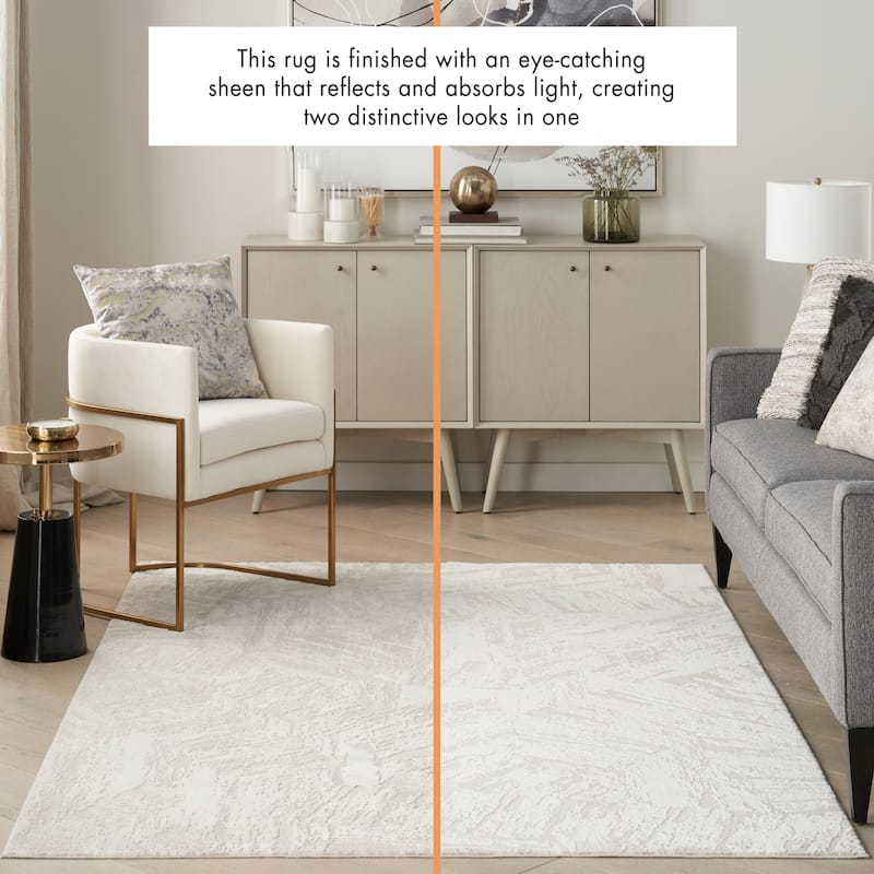 Nourison Desire Ivory Modern Indoor Rug