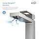 preview thumbnail 9 of 25, Lead Free Solid Brass Single Handle Bathroom Vanity Sink Faucet with Water Hose