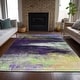 preview thumbnail 4 of 5, Machine Washable Indoor/Outdoor Modern Sleek Chantille Rug