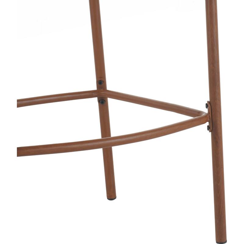 Outdoor Matal Rope Barstool