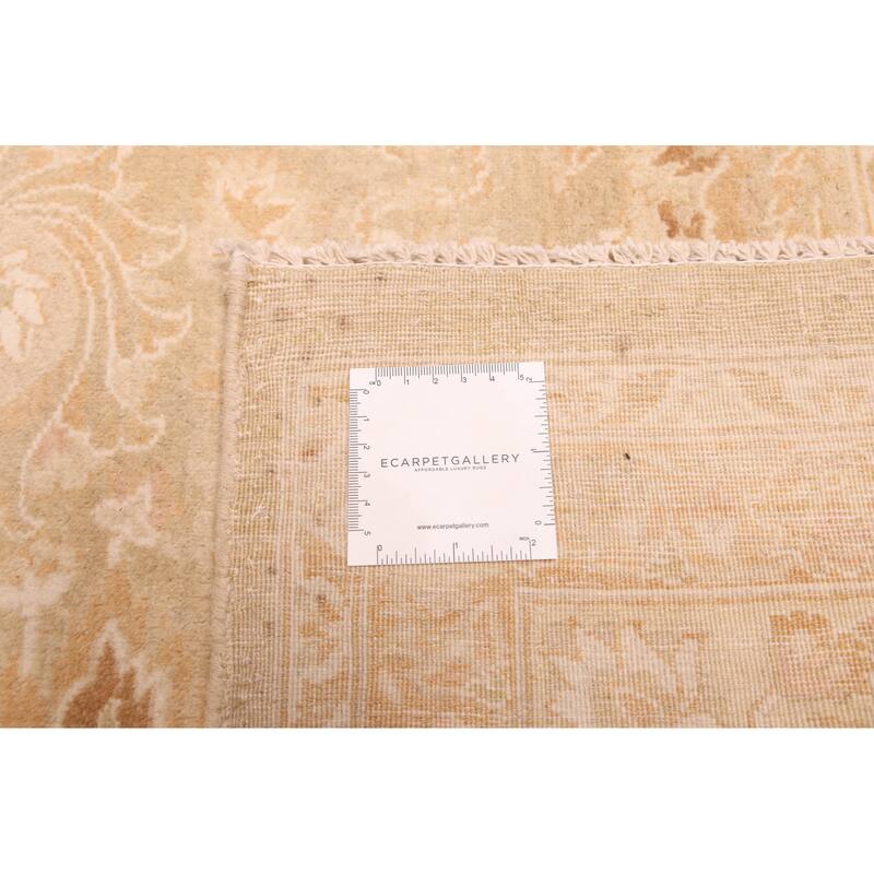 ECARPETGALLERY Hand-knotted Pako Persian 18 Of 20 Khaki Wool Rug - 9'0 x 11'8