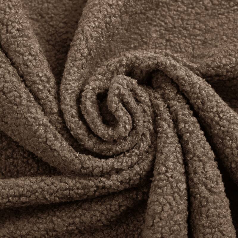 78.7" Multi-Functional Foldable Sofa Bed, 3-in-1 Teddy Fabric Foam-Filled Sleeper Sofa Bed for Living Room, Guest Bed