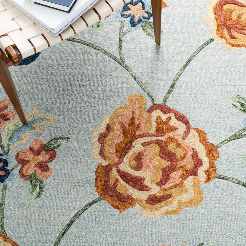 SAFAVIEH Handmade Metro Amadea French Country Wool Rug