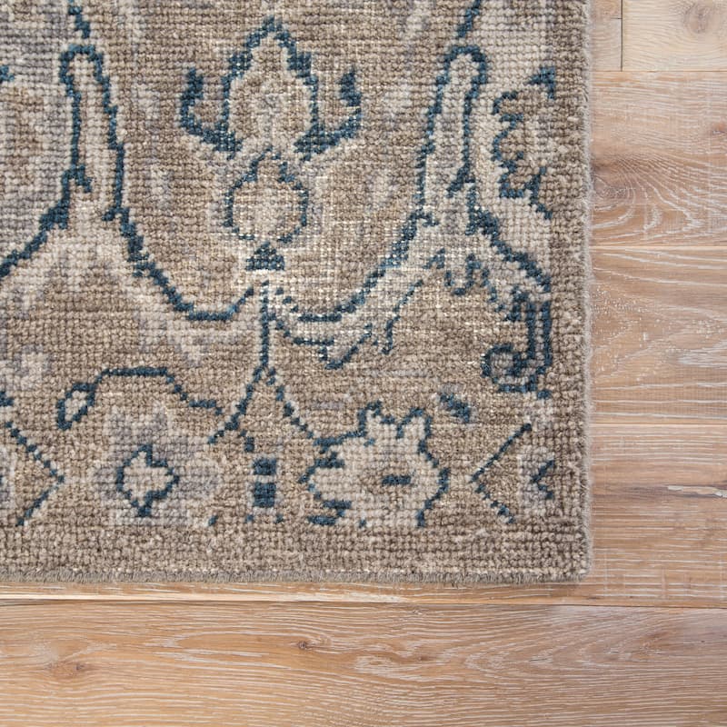 Angkor Hand-Knotted Medallion Area Rug