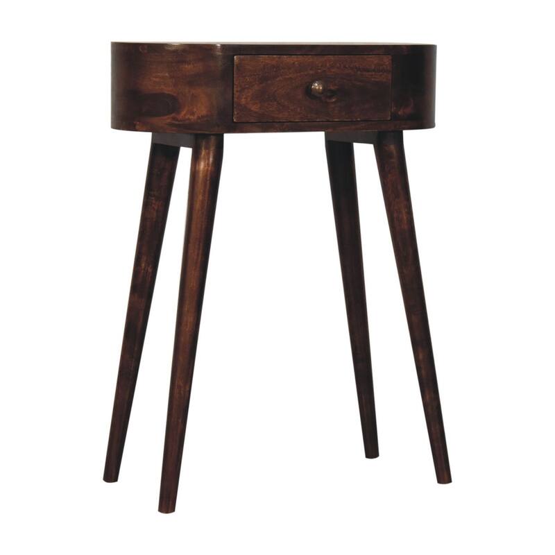 Artisan Furniture Solid Wood Mini Albion California Walnut Bedside