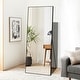 preview thumbnail 4 of 42, 64"x21" Full Length Floor Mirror with Stand Aluminum Alloy Frame,Wall-Mounted Mirror