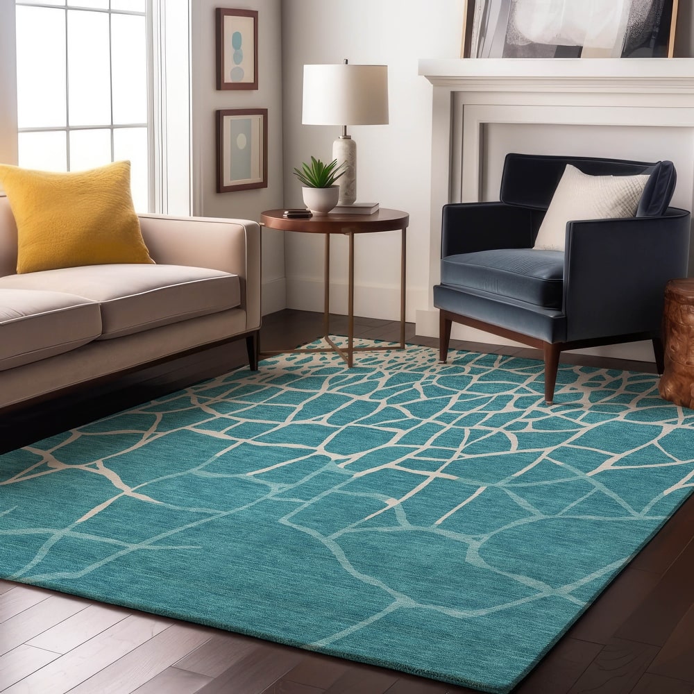 Premium Washable Super Soft Contemporary Webby Mayfield Rug