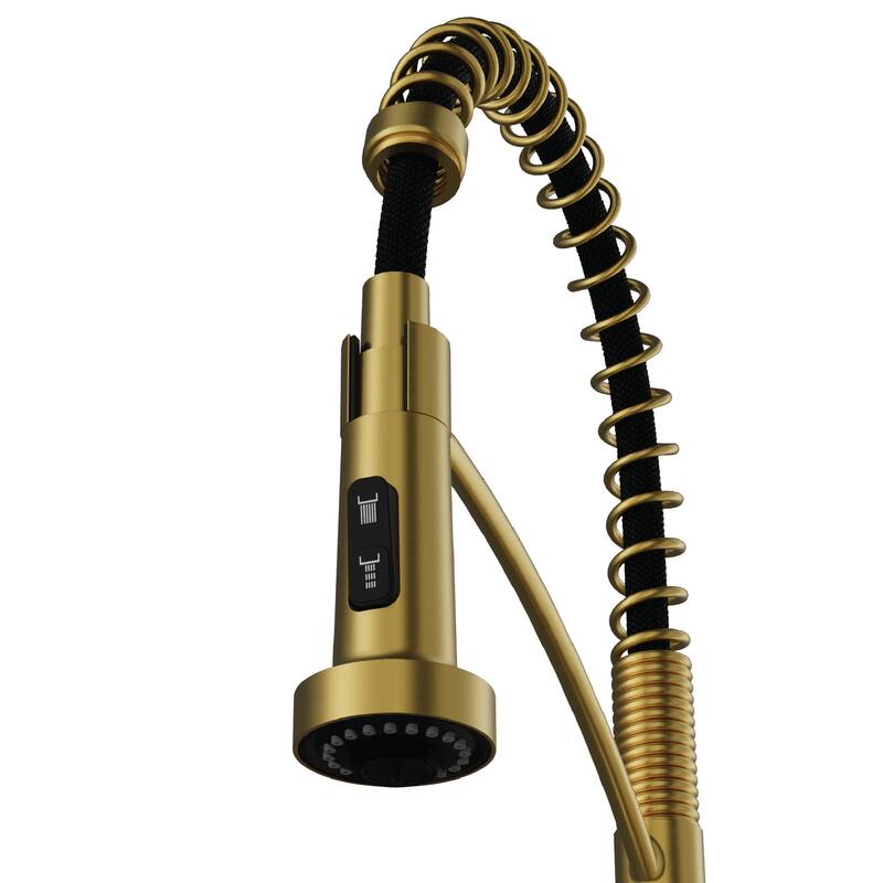 Karran Scottsdale Single Handle Commerical Pull-Down Sprayer Kitchen Faucet