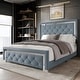 preview thumbnail 7 of 33, Clayfell Toccoa Upholstered Panel Bed