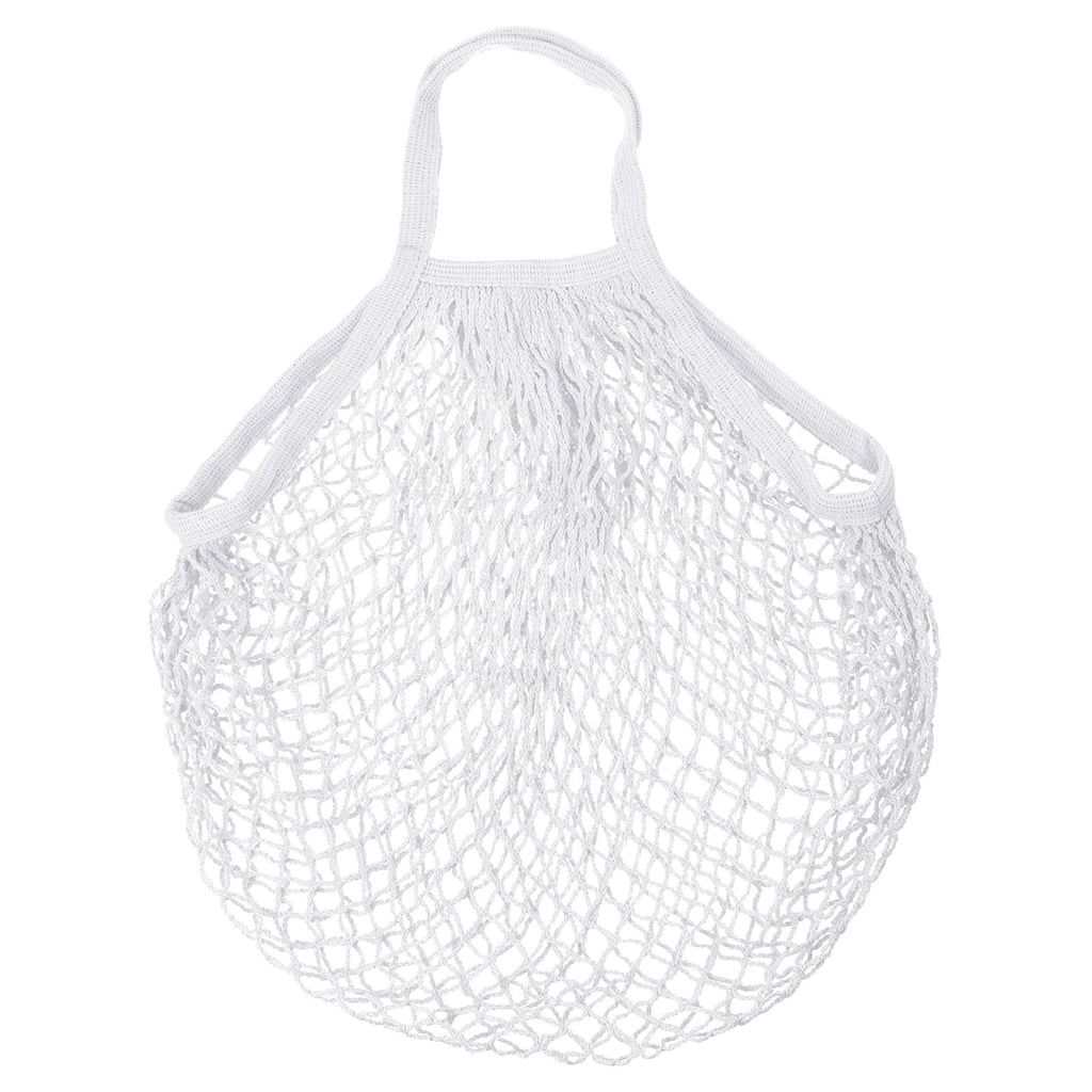 Cotton Mesh Bag, 15x13.8" Mesh Net String Grocery Bags, 1Pcs
