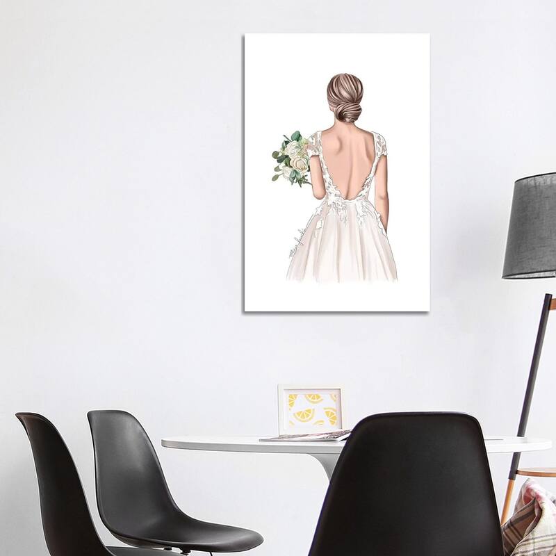 iCanvas "Bride" by Elza Fouche Canvas Print - 40x26x1.5